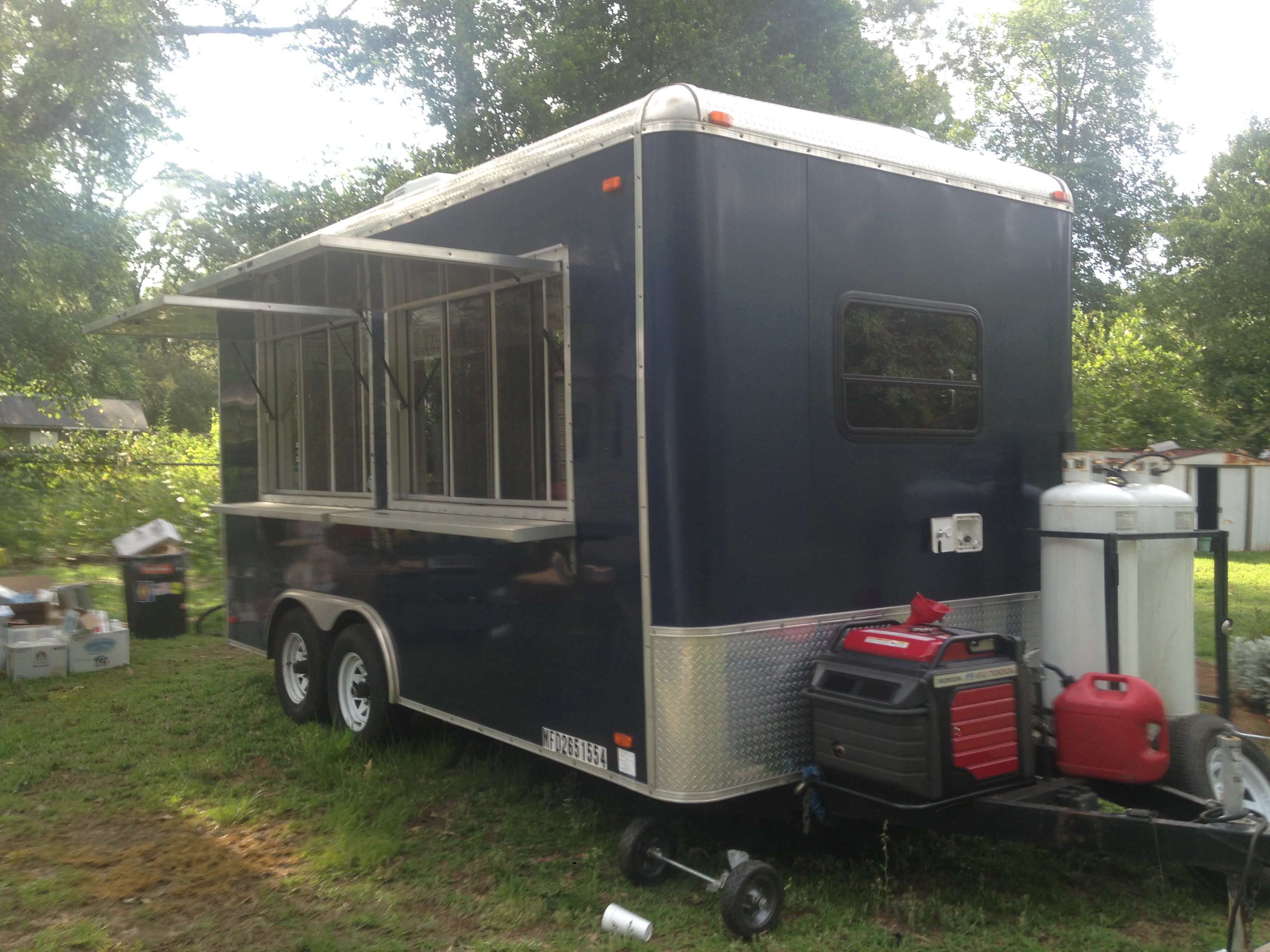 american food truck and trailers